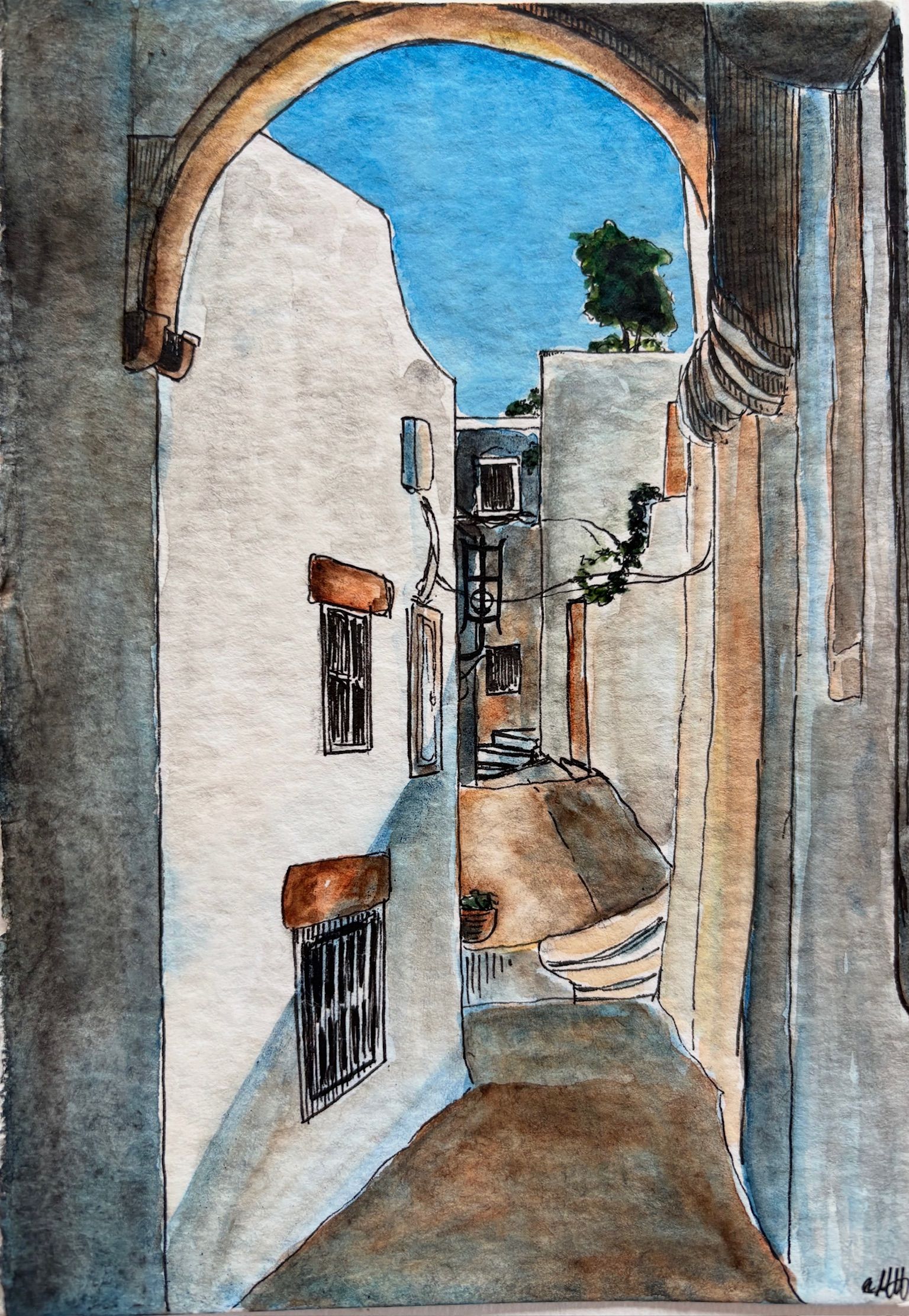 Artwork from the landscapes collection.