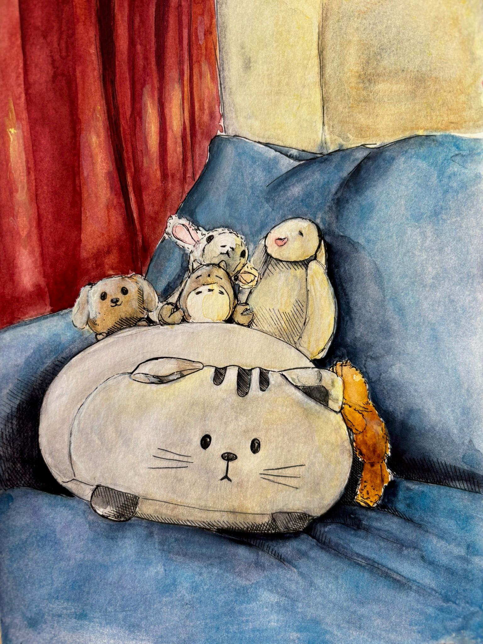 Artwork from the food studies collection.