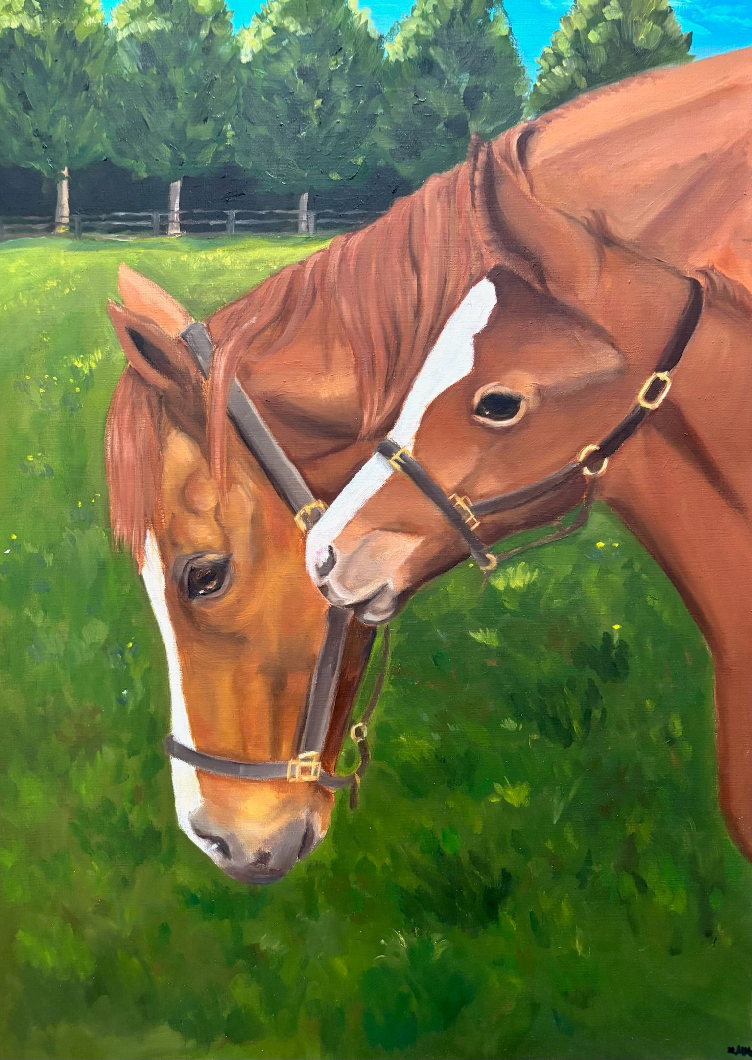 Artwork from the pet portraits collection.