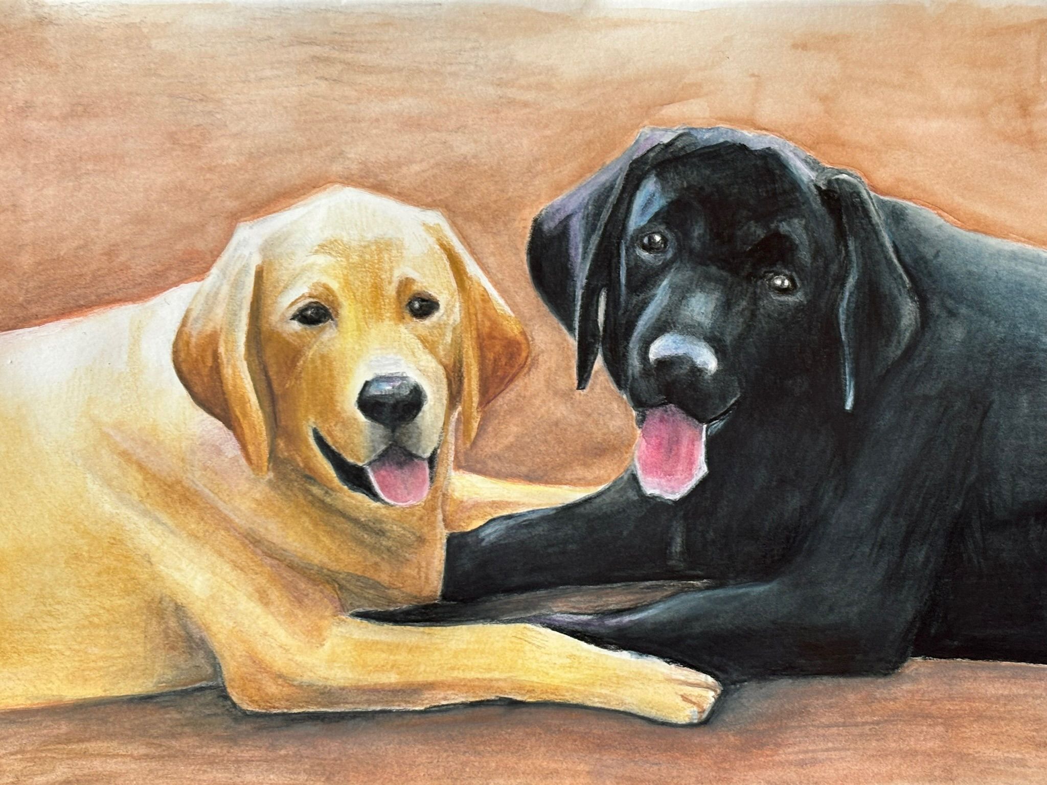 Artwork from the pet portraits collection.