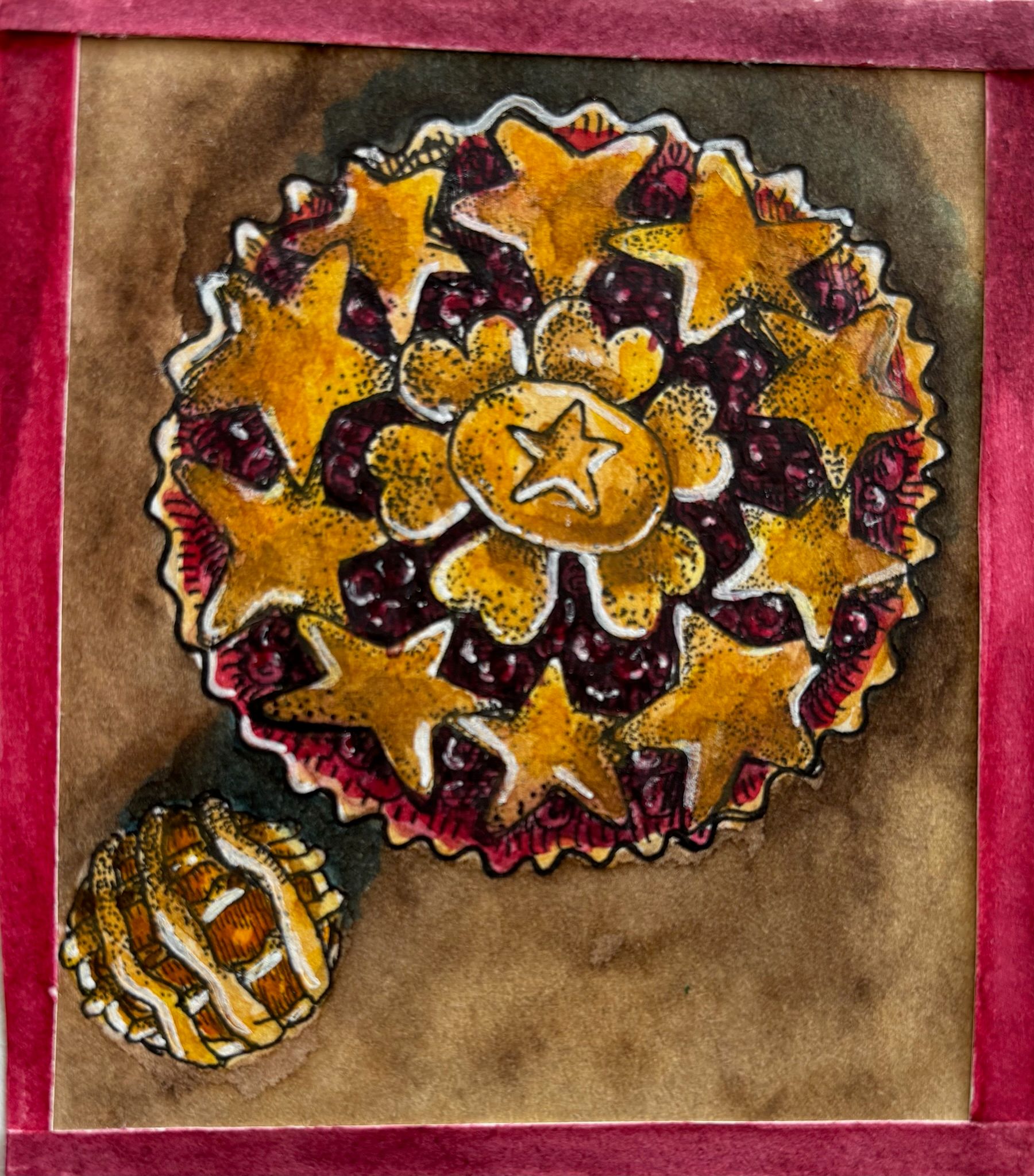 Artwork from the food studies collection.